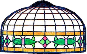 Worden W10-5 Grecian Floral Lamp Pattern