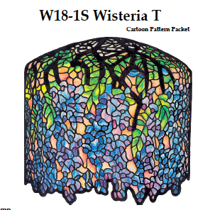 Worden W18-1 Wisteria Lamp Pattern