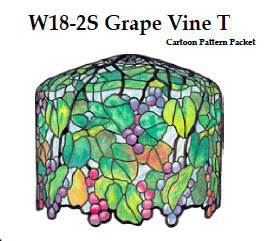 Worden W18-2 Grape Vine Lamp Pattern