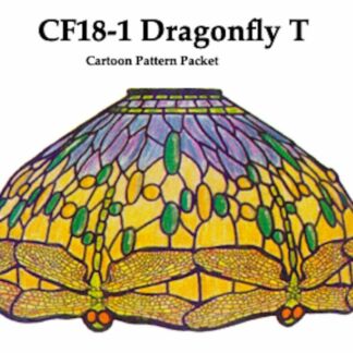 Worden CF18-1 Dragonfly T Lamp Pattern w/ Filigrees