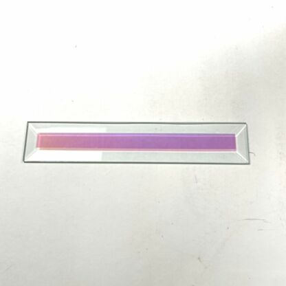 Dichroic Bevel Glass 1 1/2" x 12" Rectangle - Image 3
