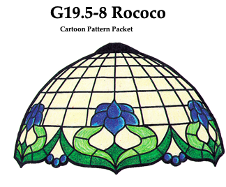 Worden G19.5-8 Rococo Lamp Pattern