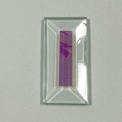 Dichroic Bevel Glass 1 1/2" x 2" Rectangle - Image 2