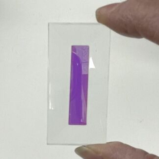 Dichroic Bevel Glass 1 1/2" x 2" Rectangle