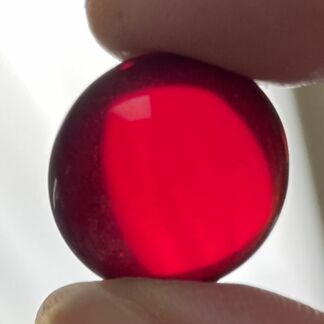 Smooth Round 18mm Jewel- MC18-10 Red