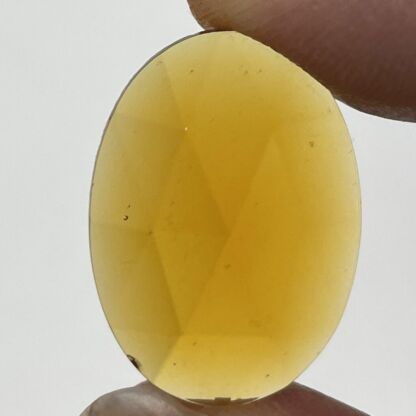 OV2518-02 Faceted Oval 18mm x 25mm Jewel Amber - Image 2
