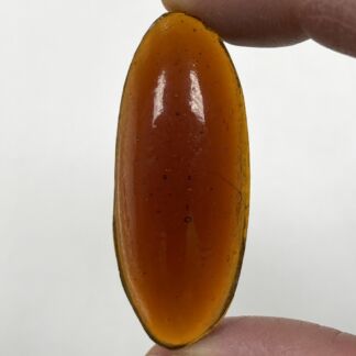 Old World Smooth Oval Jewel - OV4920-21 Dark Amber