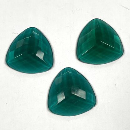 Faceted 35mm Rounded Triangle Jewel TRI35-312 - Image 2