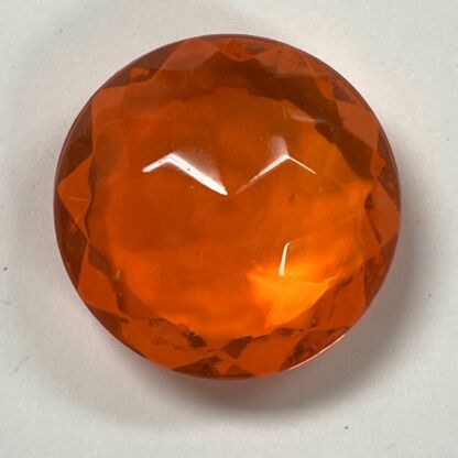 Faceted Jewel 357-09 Double 25mm Orange - Image 3