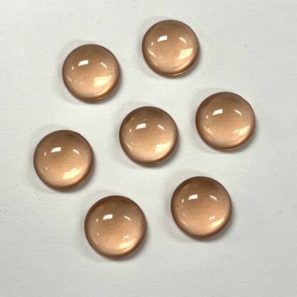 Smooth Round 16mm Jewel- MC16-08 Peach - Image 2