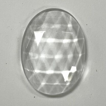 OV2230-01 Faceted Oval 22mm x 30mm Jewel Clear - Image 2