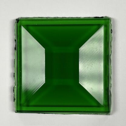 Square 40mm Jewel -Green QST40-03 - Image 3