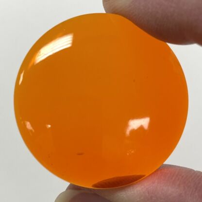 Smooth 35mm Round Jewel RS35-09 Orange