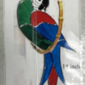 Pre-Cut Glass Kit- Parrot In A Ring Kit