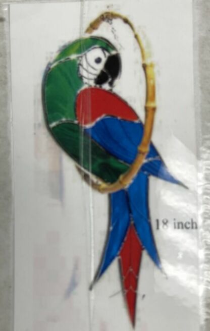 Pre-Cut Glass Kit- Parrot In A Ring Kit
