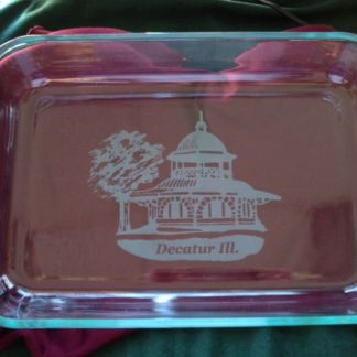 Custom Pyrex Baking Dish